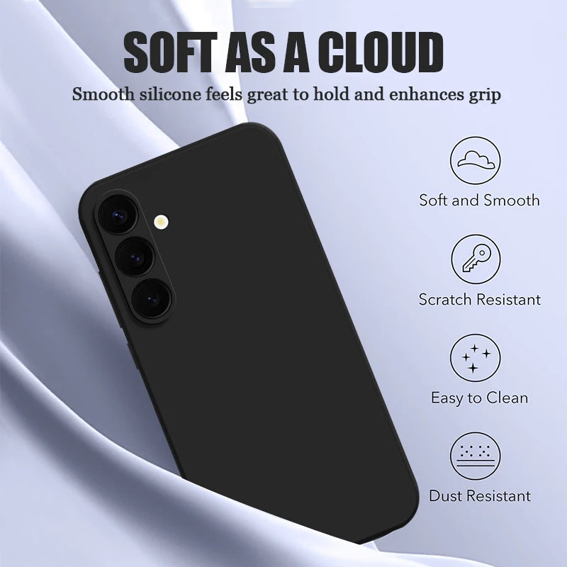 Magnetic Soft TPU Phone Case For Samsung