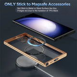 Full Camera Protection Crystal Magnetic Protection Case For Samsung