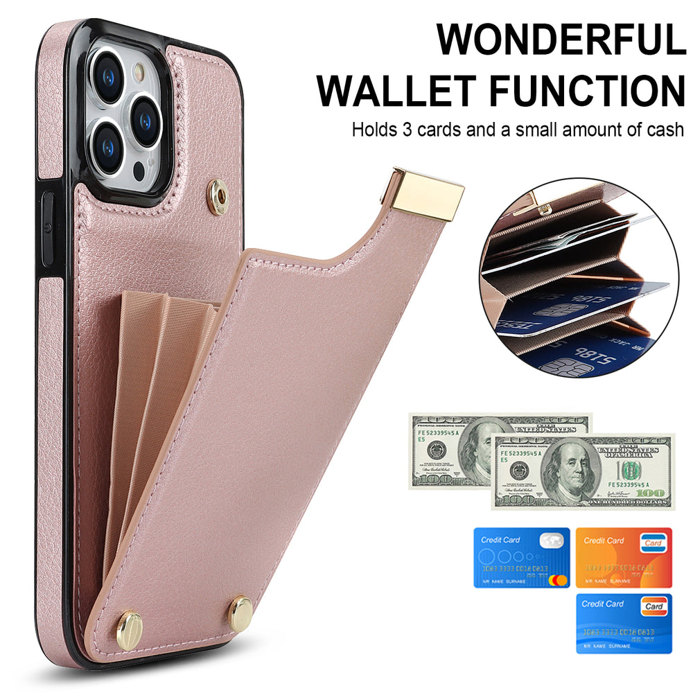 Fashion Leather Wallet Phone Case For IPhone