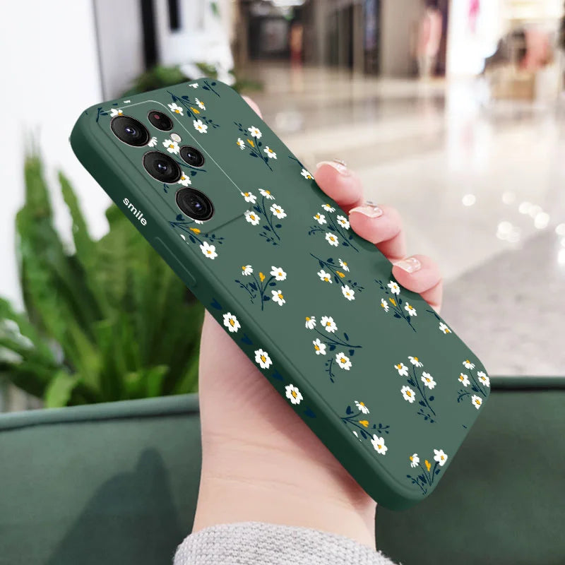 Nice Flowers Phone Case For Samsung