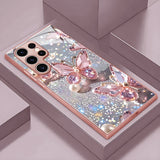 Pearl Butterfly Phone Case For Samsung