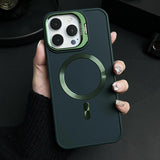 Metal Bracket Magnetic Case for IPhone