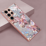 Pearl Butterfly Phone Case For Samsung