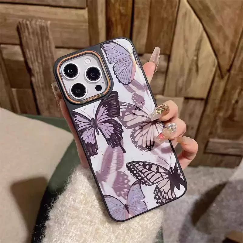 Colorful Butterfly Phone Case For iPhone