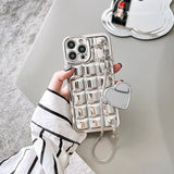 Love Heart Mirror Anti-fall Phone Case For iPhone