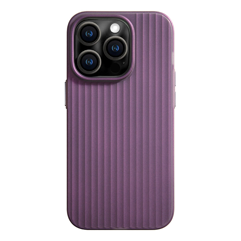 Corrugated Stripe Magnetic Phone Case For iPhone