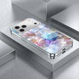 Electroplated Flower Phone Case For iPhone