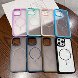Ultra-thin Skin-feel Magnetic Soft Phone Case For iPhone