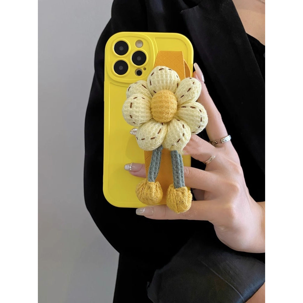 Liquid Pumpkin Flower Case for IPhone