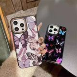 Colorful Butterfly Phone Case For iPhone