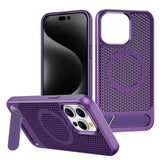 Cooling Grid Magnetic Phone Case For iPhone