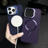 Metal Bracket Magnetic Case for IPhone