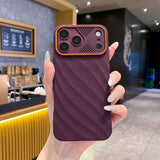 Silicone Twill Phone Case For iPhone