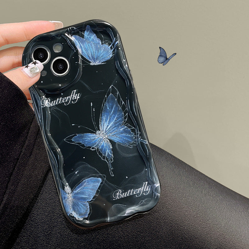 Sfumato Butterfly Silicone Phone Case for IPhone