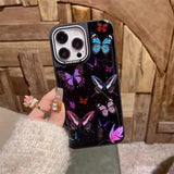 Colorful Butterfly Phone Case For iPhone