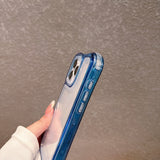 Transparent 3-in-1 Phone Case For iPhone