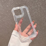 Transparent 3-in-1 Phone Case For iPhone