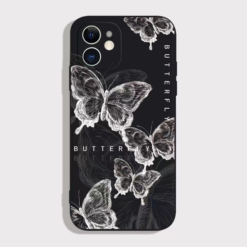 Black Butterfly Phone Case for IPhone