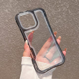 Transparent 3-in-1 Phone Case For iPhone