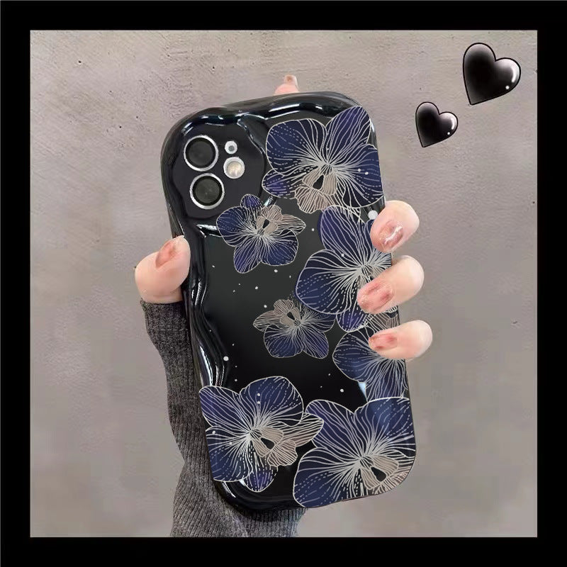 Starry Sky Flower Cluster Phone Case for IPhone