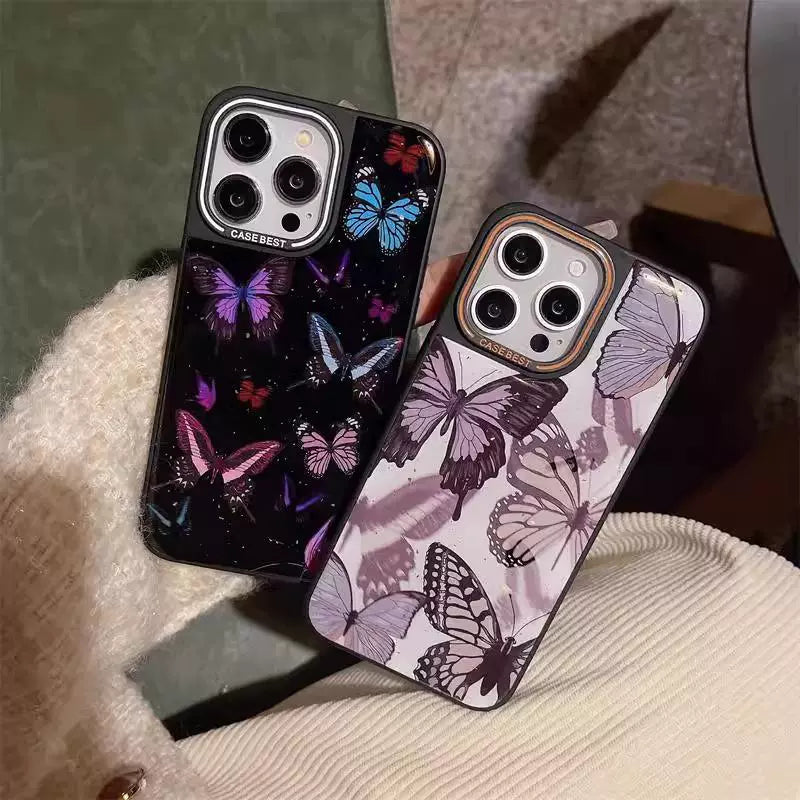 Colorful Butterfly Phone Case For iPhone