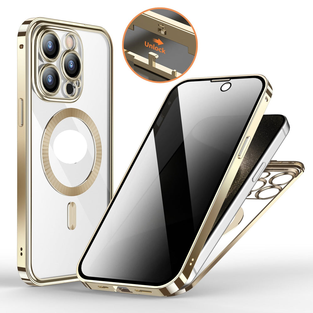 Metal Snap Buckle Magnetic Case for IPhone