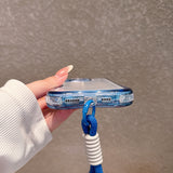 Transparent 3-in-1 Phone Case For iPhone