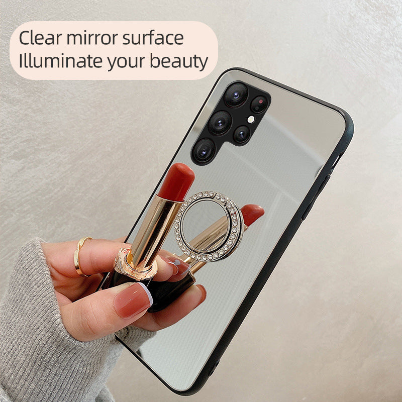 Mirror Stand Phone Case For Samsung