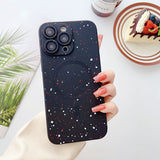 Starry Sky Ink Magnetic Phone Case For iPhone