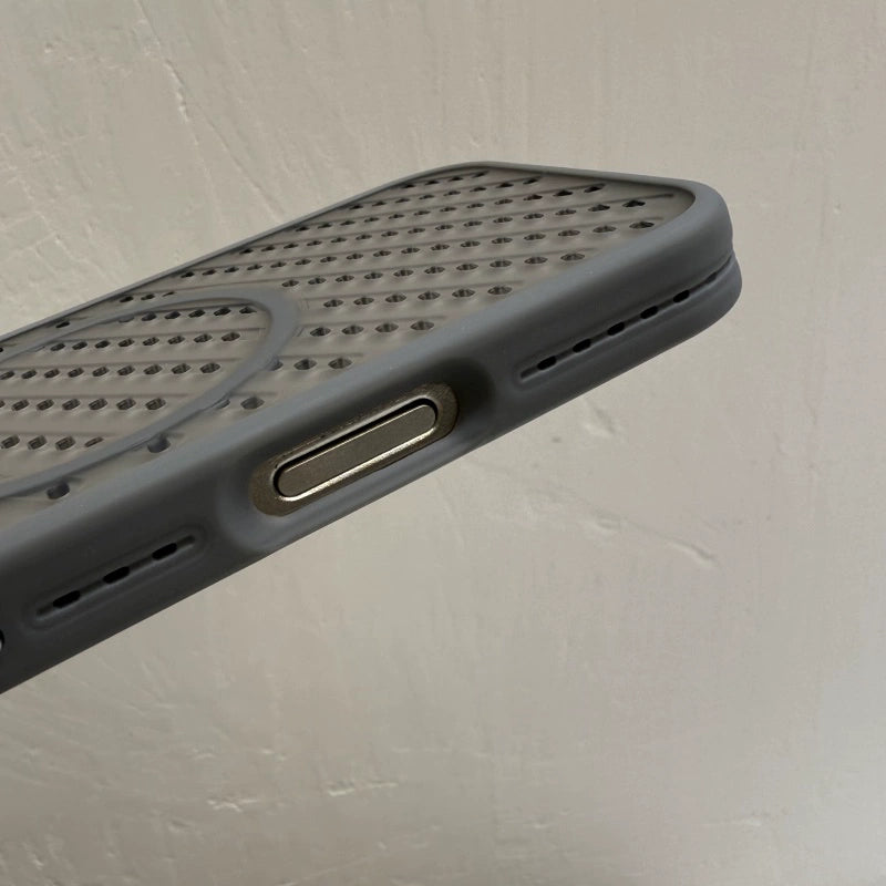 Lens Bracket Magnetic Phone Case For iPhone