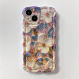 Oil Painting Flower Phone Case for IPhone