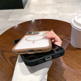 Ultra-thin Skin-feel Magnetic Soft Phone Case For iPhone