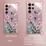 Flower and Bird Phone Case For Samsung
