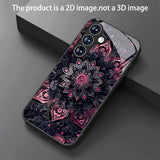 Patterned Glass Phone Case For Samsung