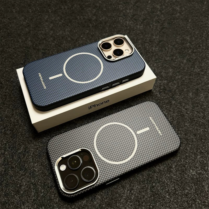 Metal Frame Soft Edge Phone Case For iPhone