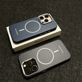 Metal Frame Soft Edge Phone Case For iPhone