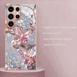 Pearl Butterfly Phone Case For Samsung