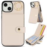 Ring Card Holder Wallet Phone Case For iPhone