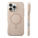 Corrugated Stripe Magnetic Phone Case For iPhone