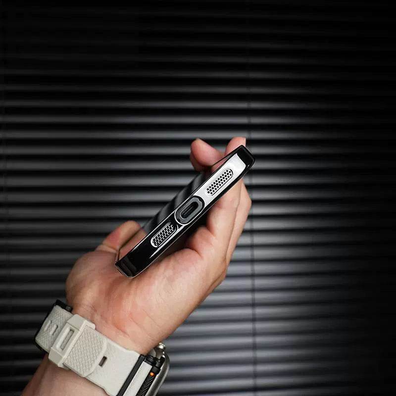 Metallic Paint Magnetic Phone Case For iPhone