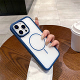 Ultra-thin Skin-feel Magnetic Soft Phone Case For iPhone