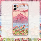 Simple Oil Painting Mobile Phone Case for IPhone