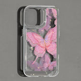 Gold Foil Butterfly Phone Case for IPhone