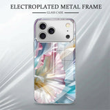 Electroplated Flower Phone Case For iPhone