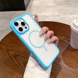 Ultra-thin Skin-feel Magnetic Soft Phone Case For iPhone