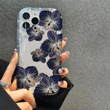 Starry Sky Flower Cluster Phone Case for IPhone