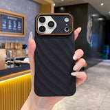 Silicone Twill Phone Case For iPhone