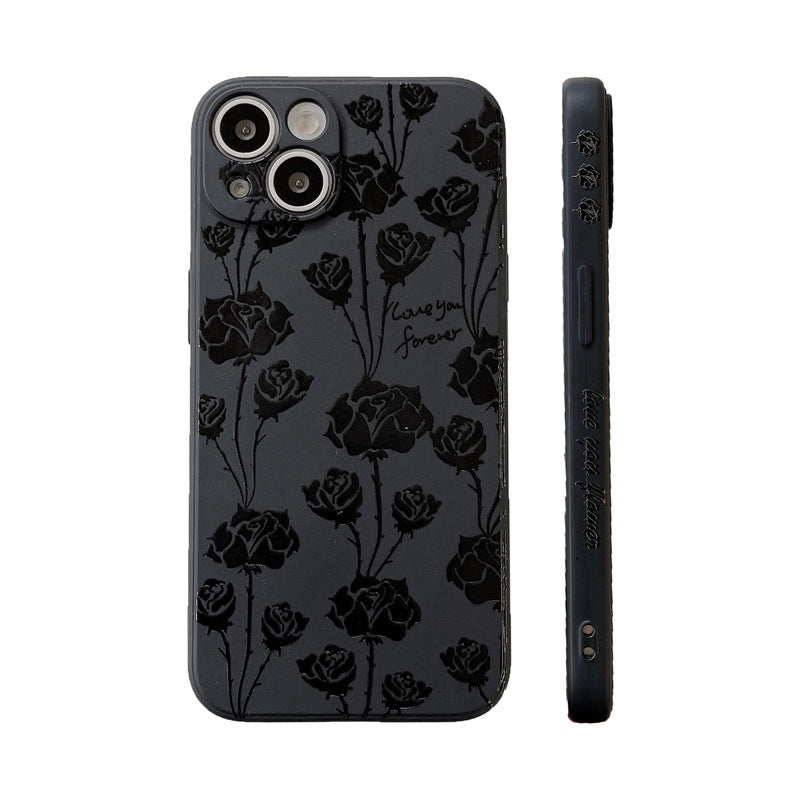 Butterfly Flower Phone Case For iPhone