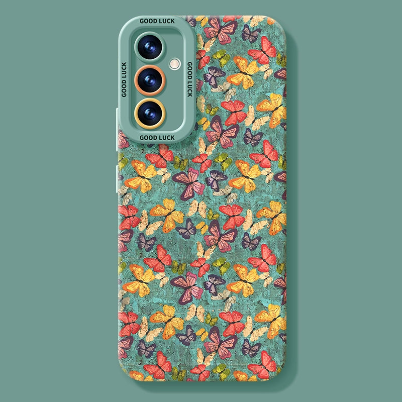 Silicone Butterfly Phone Case For Samsung