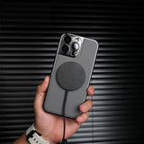Metallic Paint Magnetic Phone Case For iPhone
